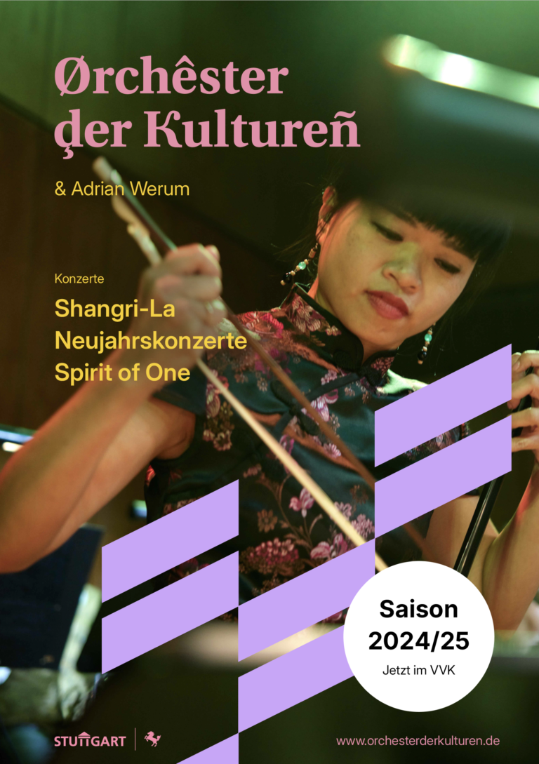 Orchester der Kulturen Poster Season 24/25